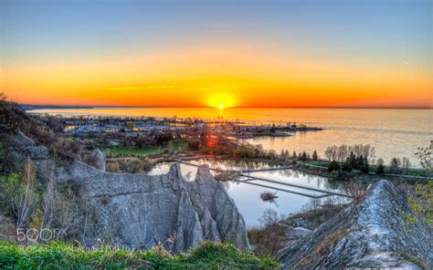 Photograph Sunrise Scarborough Bluffs by Tien Vu on 500px