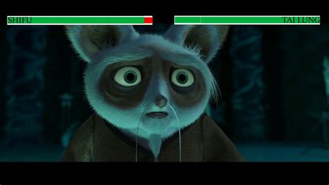 Kung Fu Panda Shifu Vs Tai Lung