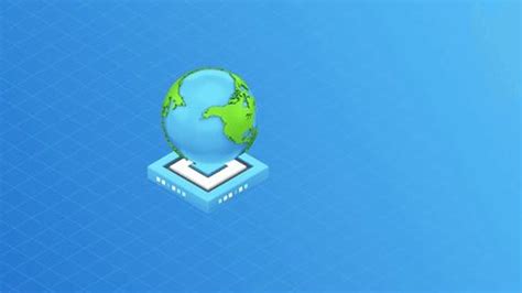 3d Isometric Animation Illustration World Globe Stock Footage Video ...