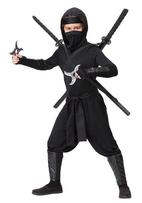 Stealth Shinobi Ninja Child Costume