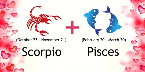 Scorpio and Pisces Compatibility