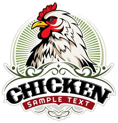 Chicken farm, vector logo. stock illustration | Farm logo design, Farm ...