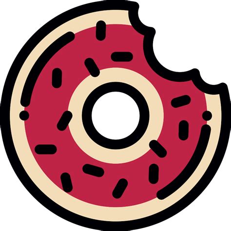 Donut Vector SVG Icon - SVG Repo