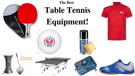 Table Tennis Equipment That Every Player Should Own! - Table Tennis Spot