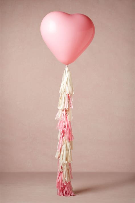 Balloons for the Wedding Pink Heart Shaped | OneWed.com