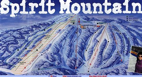 Spirit Mountain Ski Resort Guide, Location Map & Spirit Mountain ski ...