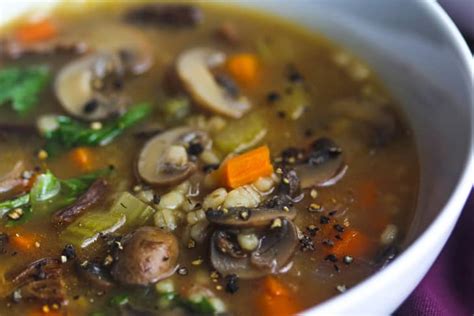 Recipe: Mushroom and Barley Soup | The Kitchn