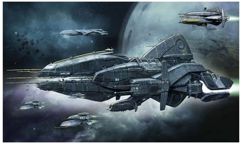 Spaceship concept art - prodkurt