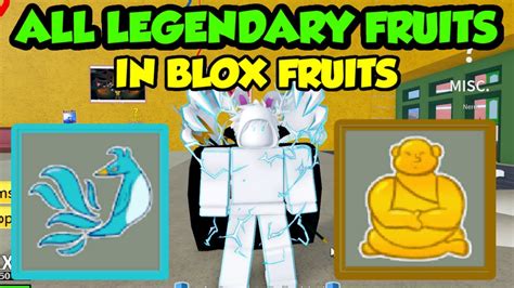 ALL LEGENDARY FRUITS IN BLOX FRUITS - YouTube