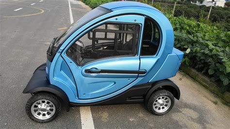 High Speed Small Body Electric Scooter Enclosed 4 Wheel Car For Sale ...