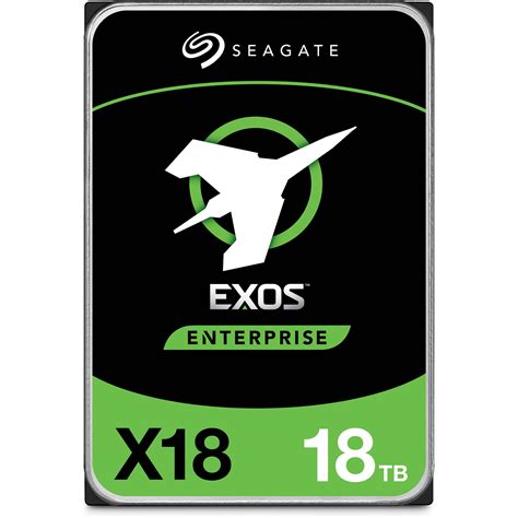 Seagate 18TB Exos X18 7200 rpm SATA III 6 Gb/s 3.5"