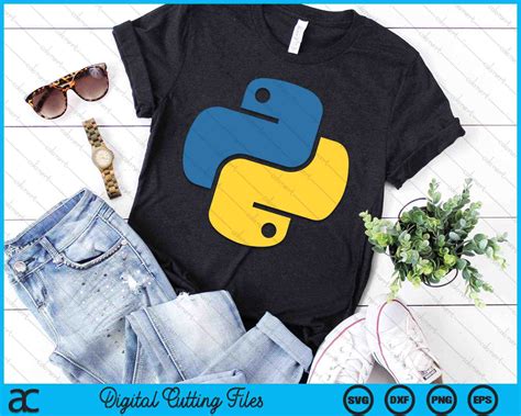 Official Python Logo for Developers SVG PNG Digital Cutting Files ...