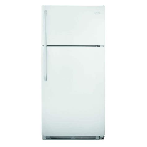 Frigidaire 18 cu. ft. Top Freezer Refrigerator in White-FFTR1821QW ...