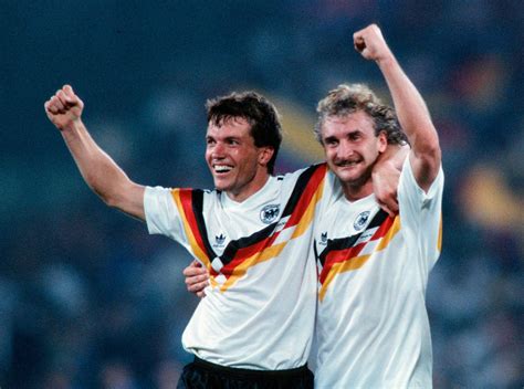 FIFA World Cup - 🇩🇪Lothar Matthäus & Rudi Voller Italy...