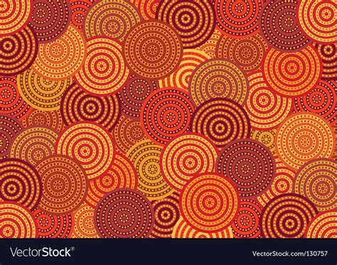 Australian pattern Royalty Free Vector Image - VectorStock