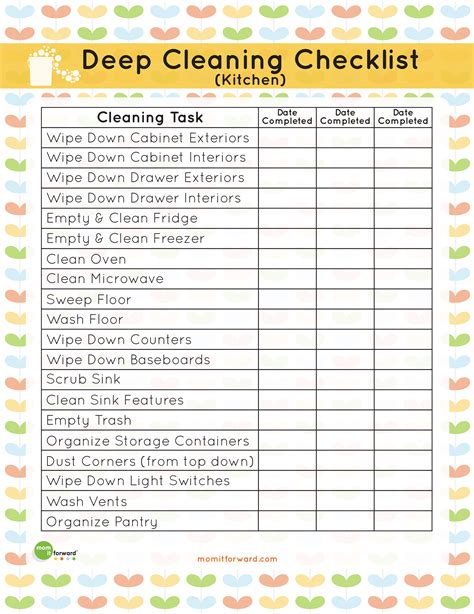 Cleaning House: Deep House Cleaning Checklist