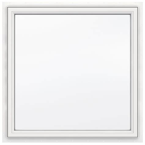 JELD-WEN 36-inch x 36-inch Fixed Vinyl Window Willmar® Collection with ...