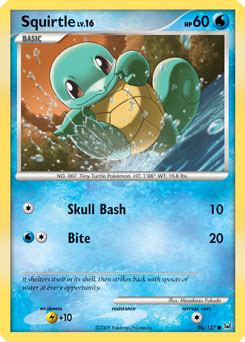 Squirtle | Platinum | TCG Card Database | Pokemon.com