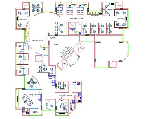 Floor Plan Cad File