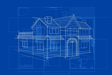 Home And Commercial Building Blueprints - House Blueprints