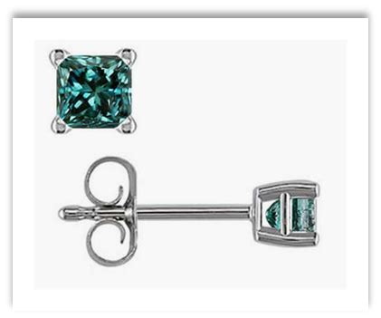 Blue Diamond Earrings - Refinement with Style