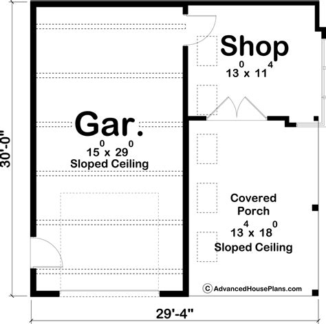 By 30 Garage Layout