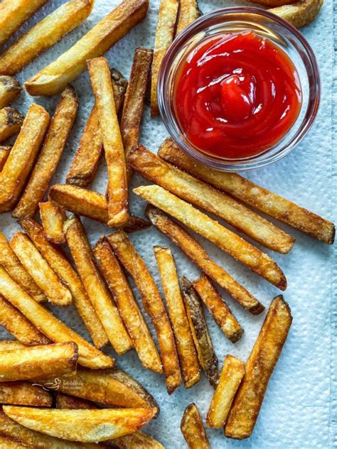 Homemade Double Fried French Fries