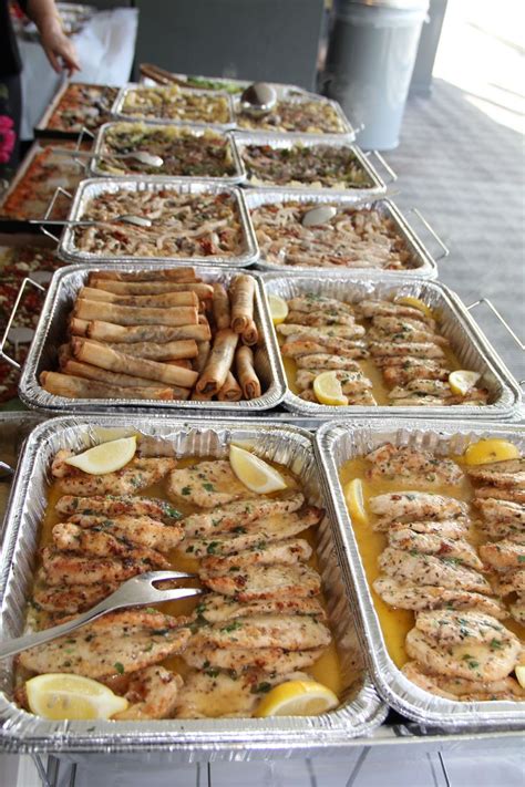 Buffet of Food | Wedding buffet food, Buffet food, Wedding food catering