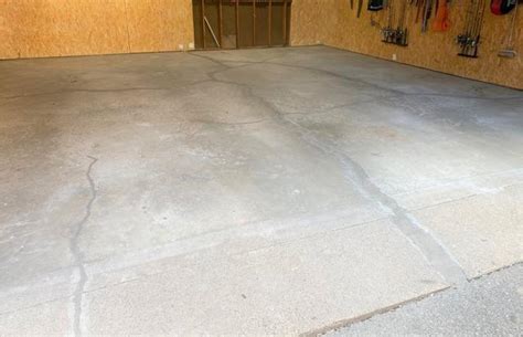 DBS Before & After Photo Set - Cracked and Unlevel Garage Slab in Saint ...