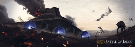 STAR WARS - BATTLE OF JAKKU :: Behance