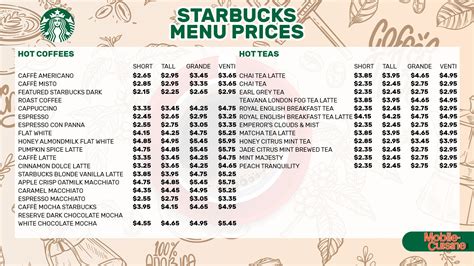 Starbucks Menu With Price List 2023 Philippines [UPDATED], 52% OFF