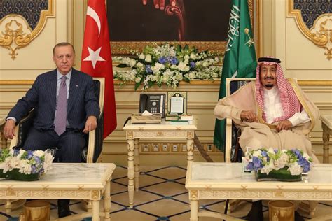 Turkey's President Erdogan meets Saudi King and Crown Prince to revive ...