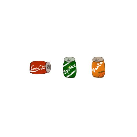 Coca Cola Fanta Sprite PNG Transparent Images Free Download | Vector ...