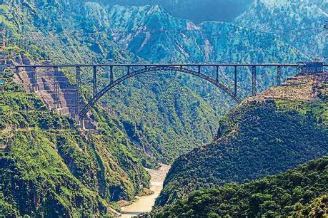 Chenab River Railway Bridge - HighestBridges.com