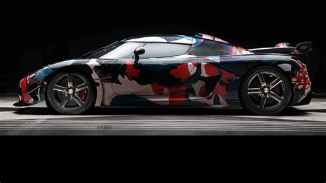 World's Fastest Production Car Koenigsegg Agera RS Gets a Funky Art ...