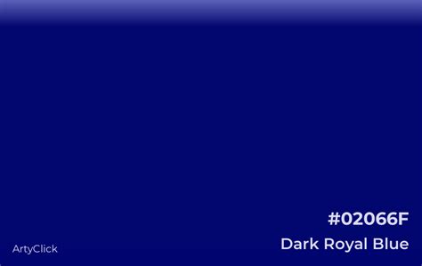 Dark Royal Blue Color | ArtyClick