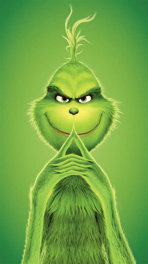 The Grinch (2018) Phone in 2019. ., The Grinch Cartoon HD phone ...