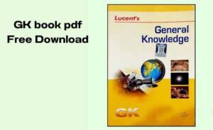 GK Book PDF 2023 Free Download - Biggrow