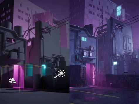 Cyberpunk Alleyway - Games Artist