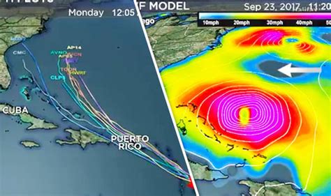 Hurricane Maria path 2017: Spaghetti model shows if US east coast will ...