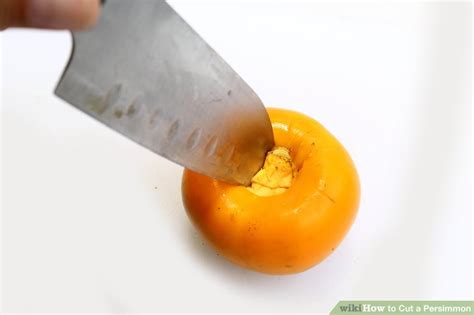 How to Cut a Persimmon: 11 Steps (with Pictures) - wikiHow