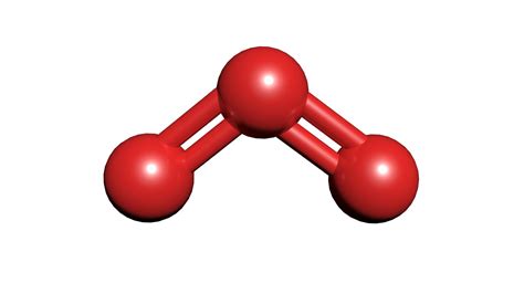 3D o3 molecule ozone model - TurboSquid 1425810