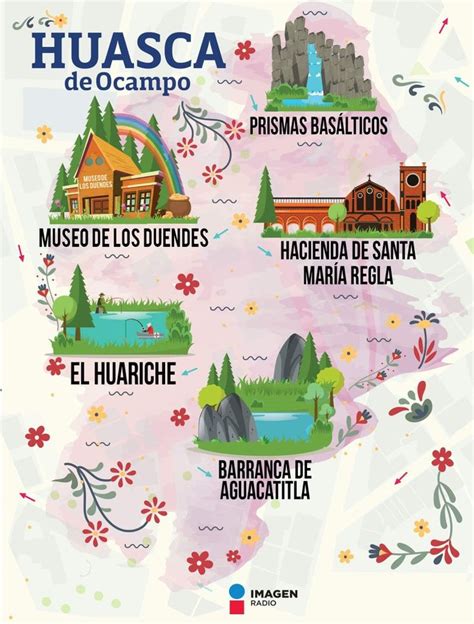 Huasca de Ocampo, Hidalgo | Pueblos magicos de hidalgo, Mapa turistico ...