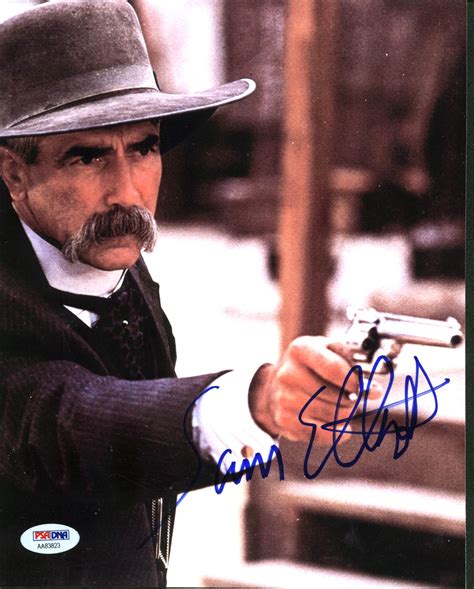 Sam Elliott Tombstone Authentic Signed 8X10 Photo Autographed PSA/DNA # ...