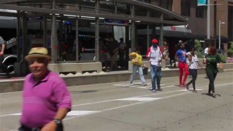 Jaywalking Prevention on the Euclid Corridor - YouTube