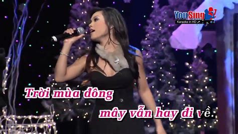 KARAOKE NGUOI TINH MUA DONG- Ánh Minh - YouTube