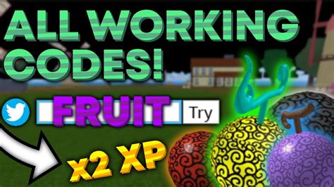 ALL WORKING CODES IN BLOX FRUITS!! | BLOX PIECE [ROBLOX] - YouTube