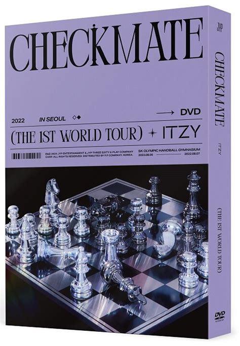 2022 ITZY THE 1ST WORLD TOUR in SEOUL DVD (2disc)