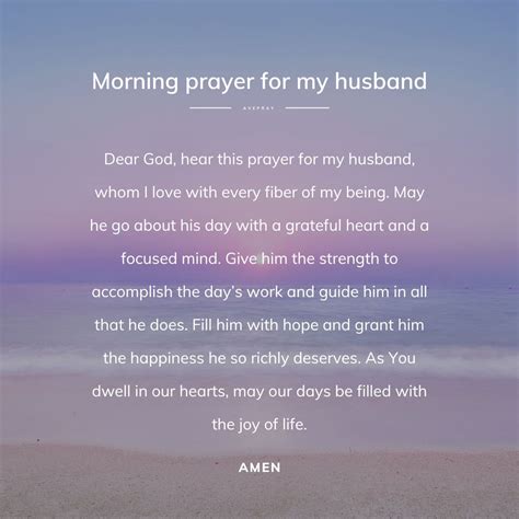 Future Husband Prayer