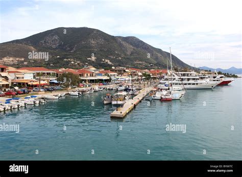 Nidri harbour in Lefkas, Greece Stock Photo: 33943180 - Alamy